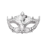 Regina Rose Gold Filigree Venetian Masquerade Mask