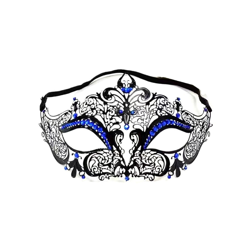 Regina Rose Gold Filigree Venetian Masquerade Mask