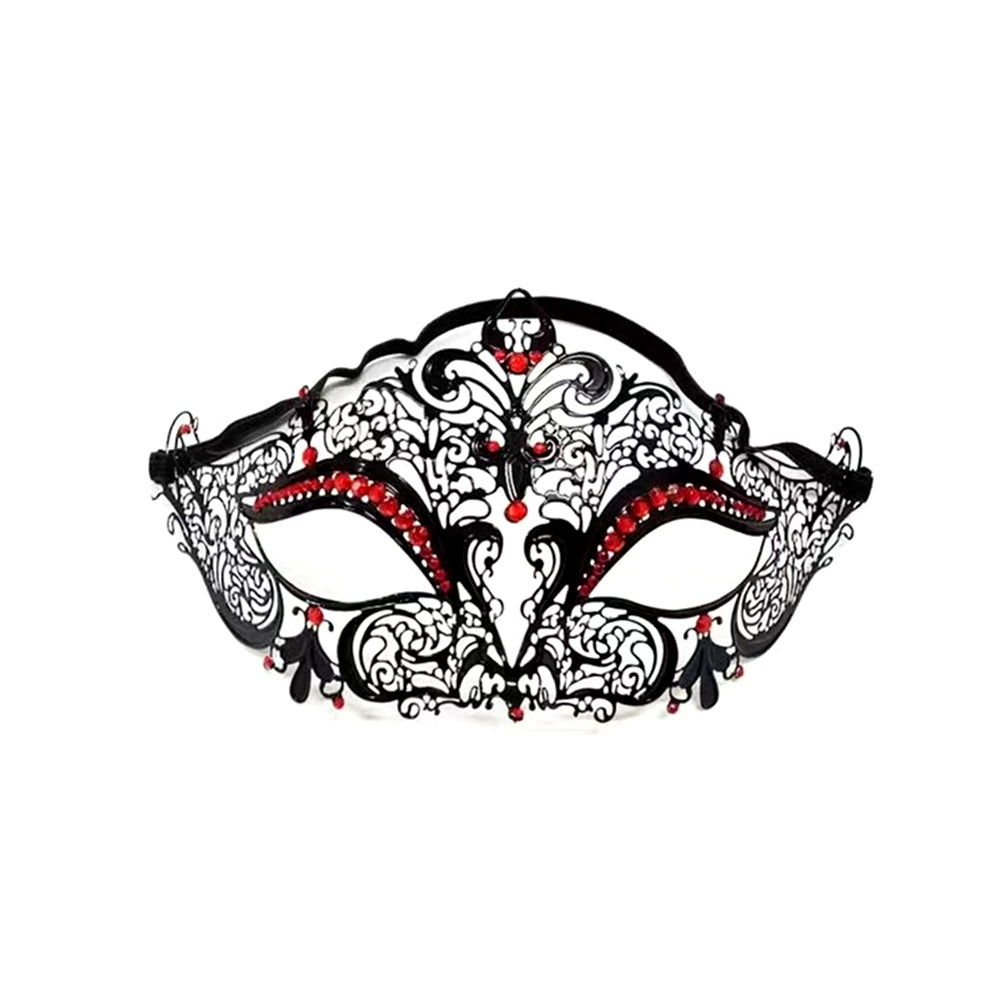 Regina Rose Gold Filigree Venetian Masquerade Mask