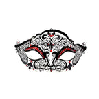Regina Rose Gold Filigree Venetian Masquerade Mask