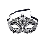 Regina Rose Gold Filigree Venetian Masquerade Mask